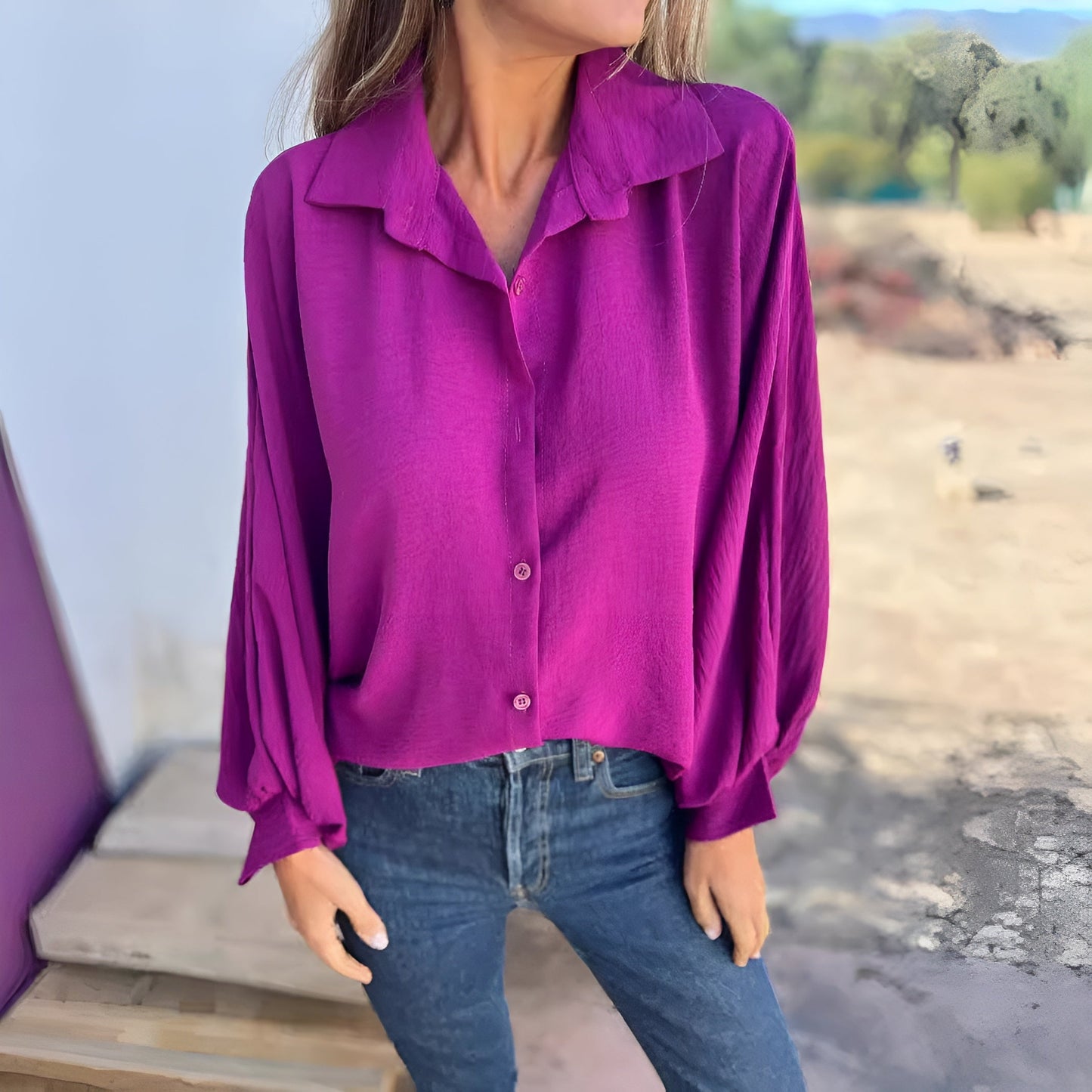 Bibbi™ | Silky elegance in oversized design