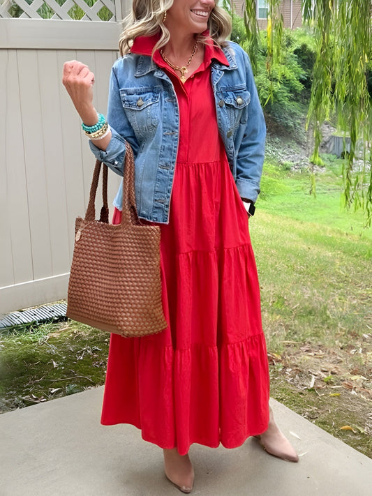 Aline™ | Timeless Maxi Dress for Women