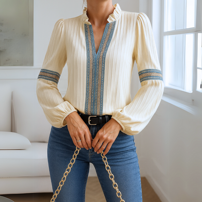 Noomi™ | Elegant Lace Blouse