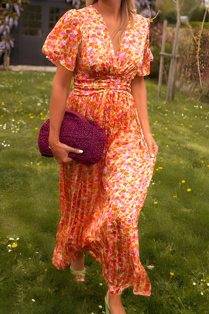 Maja™ | Maxi Dress with V-Neck