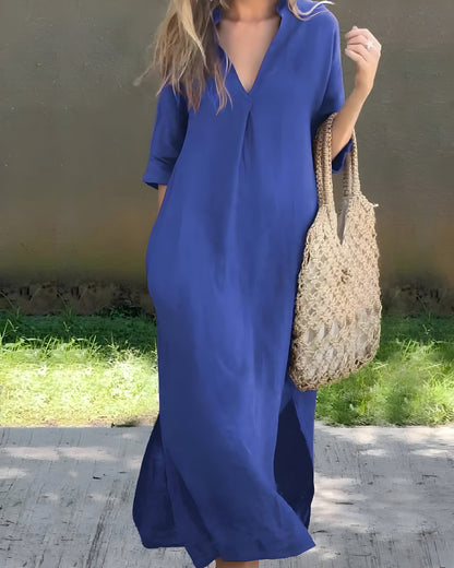 Julia™ | Elegant Linen Dress