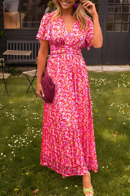 Maja™ | Maxi Dress with V-Neck