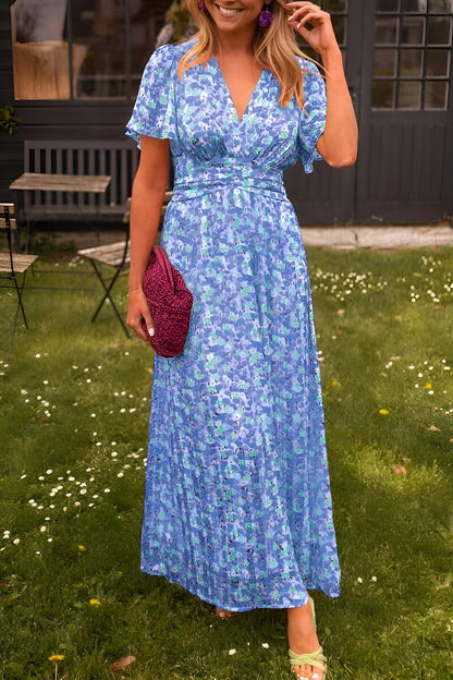 Maja™ | Maxi Dress with V-Neck