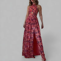 Rosa™ | Elegant Floral Maxi Dress