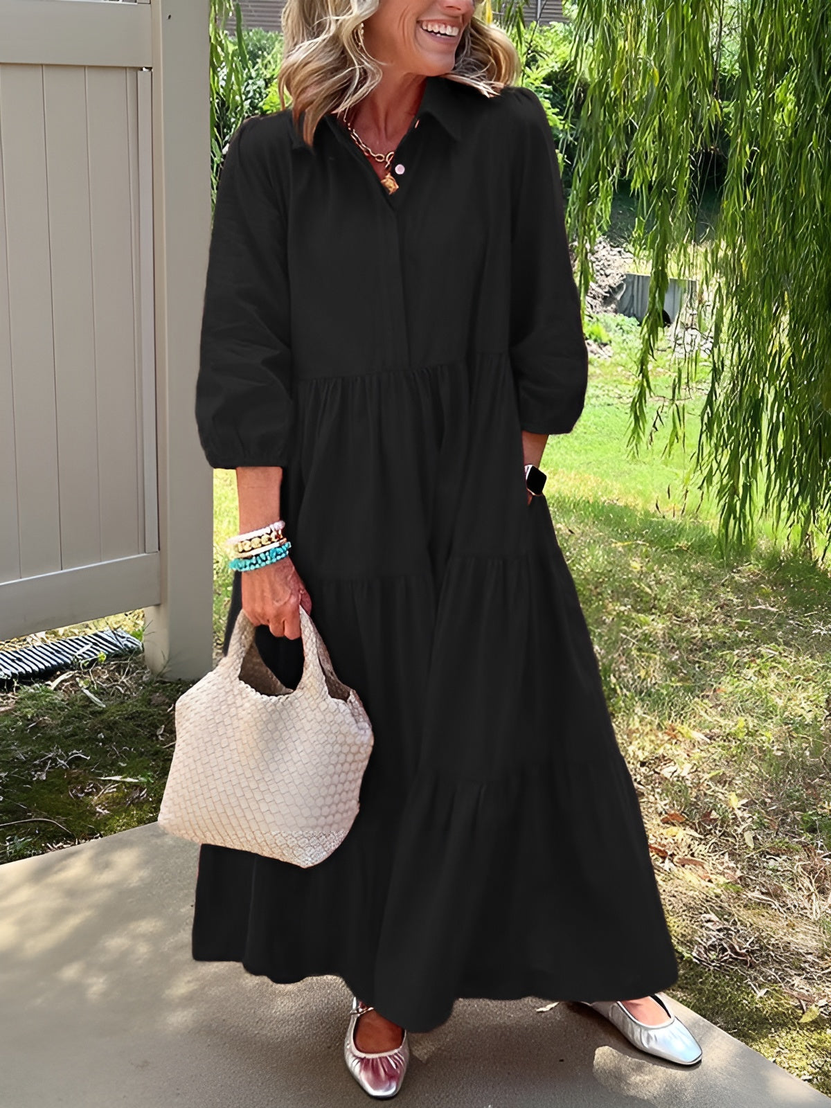 Aline™ | Timeless Maxi Dress for Women
