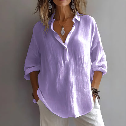 Amanda™ | Elegant Blouse with Relaxed Sophistication