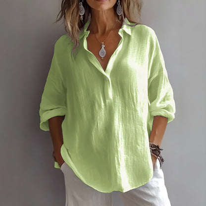Amanda™ | Elegant Blouse with Relaxed Sophistication