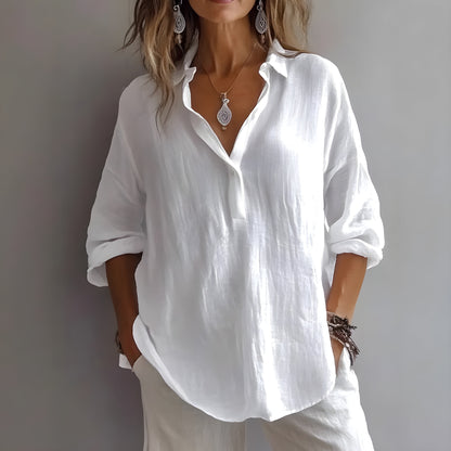 Amanda™ | Elegant Blouse with Relaxed Sophistication