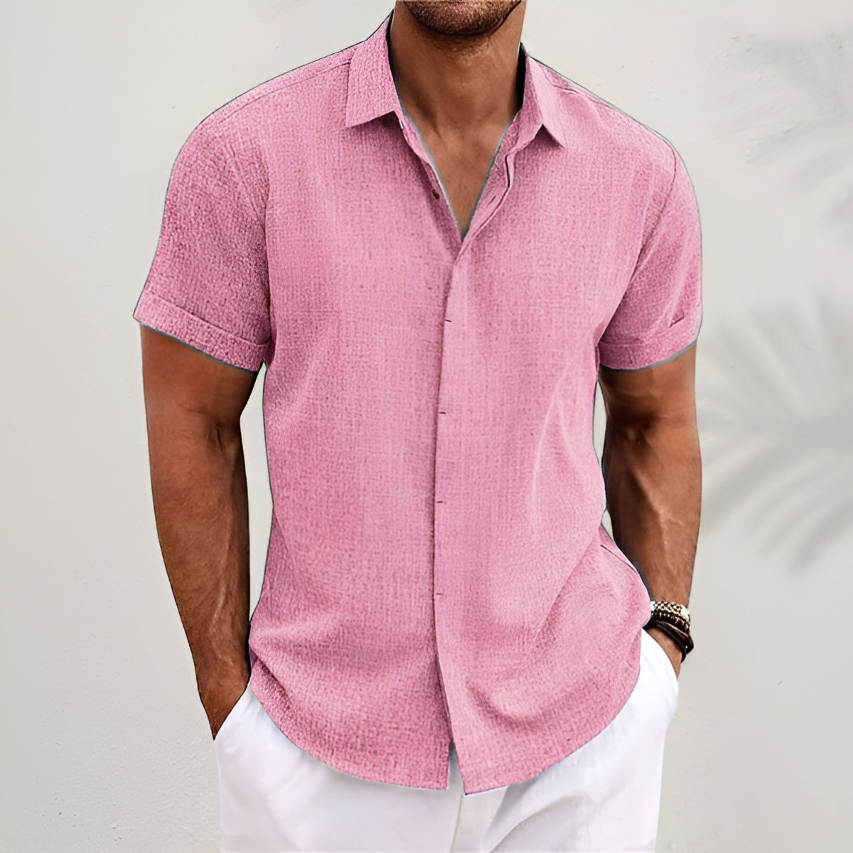Liam™ | Timeless Linen Shirt for Summer