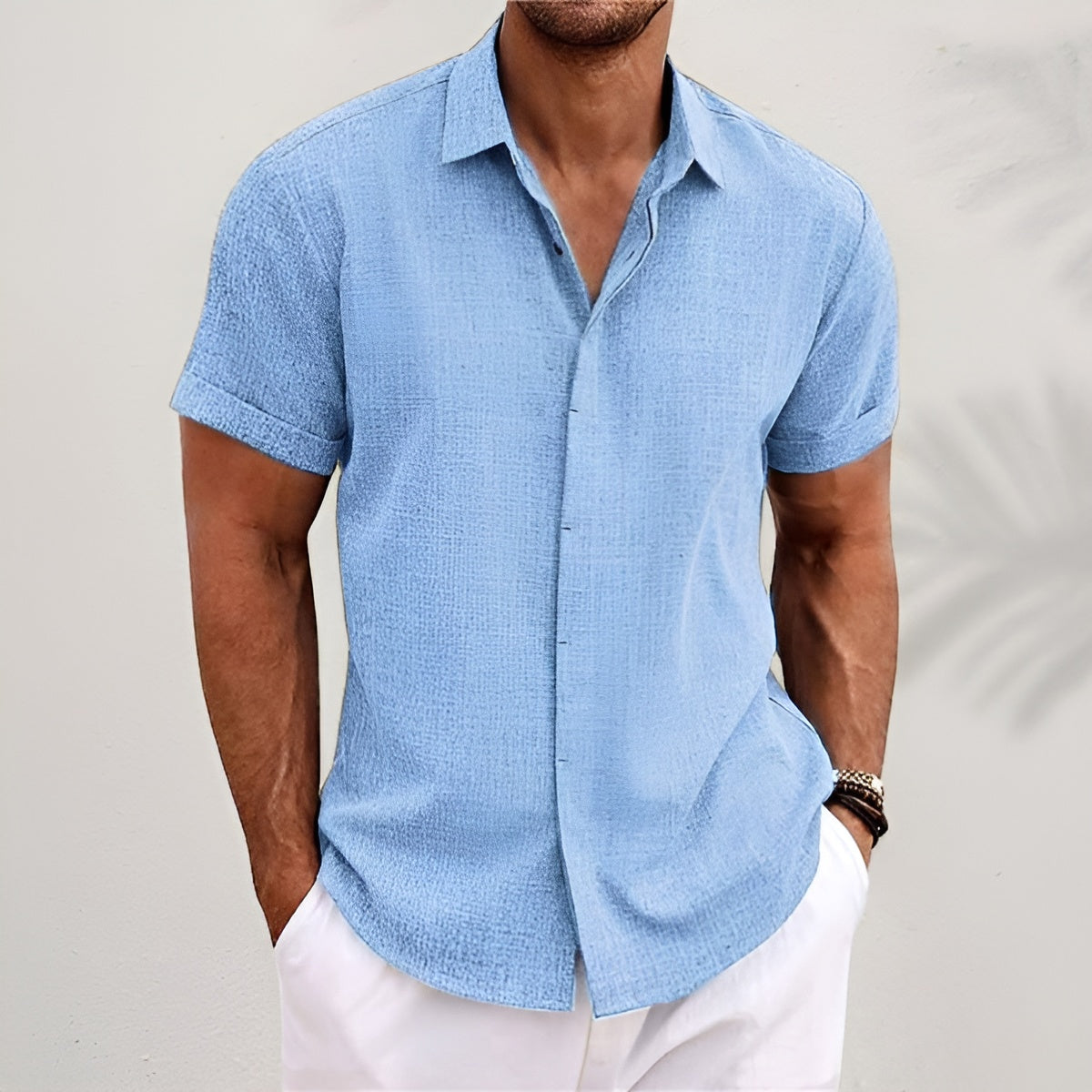 Liam™ | Timeless Linen Shirt for Summer