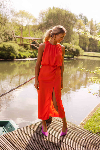 Kristel™ | Elegant Midi Dress