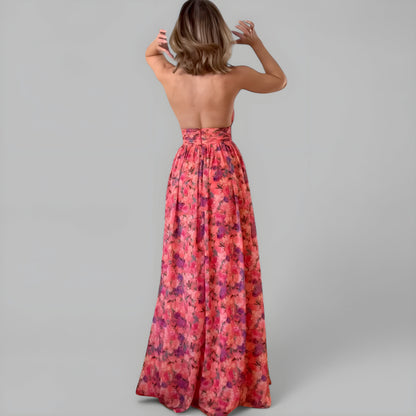 Rosa™ | Elegant Floral Maxi Dress