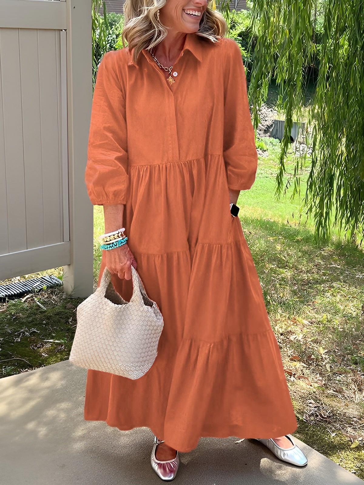 Aline™ | Timeless Maxi Dress for Women