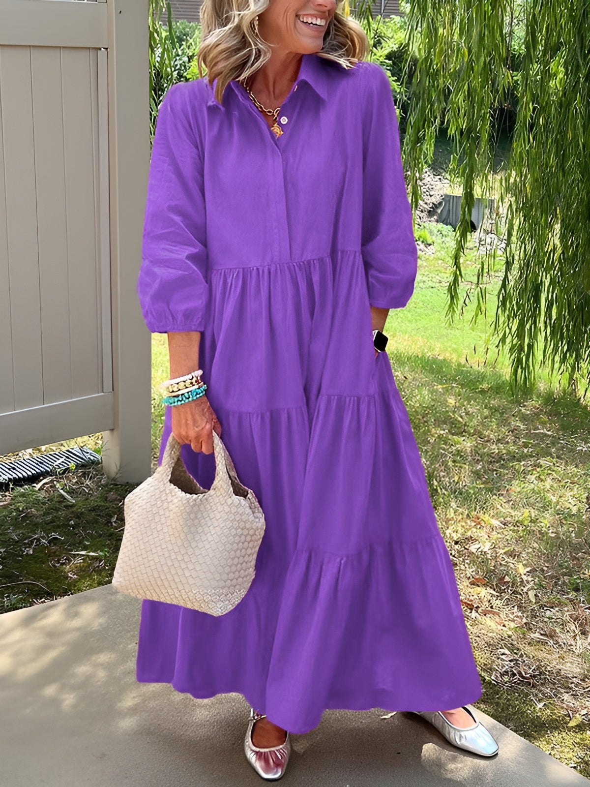 Aline™ | Timeless Maxi Dress for Women