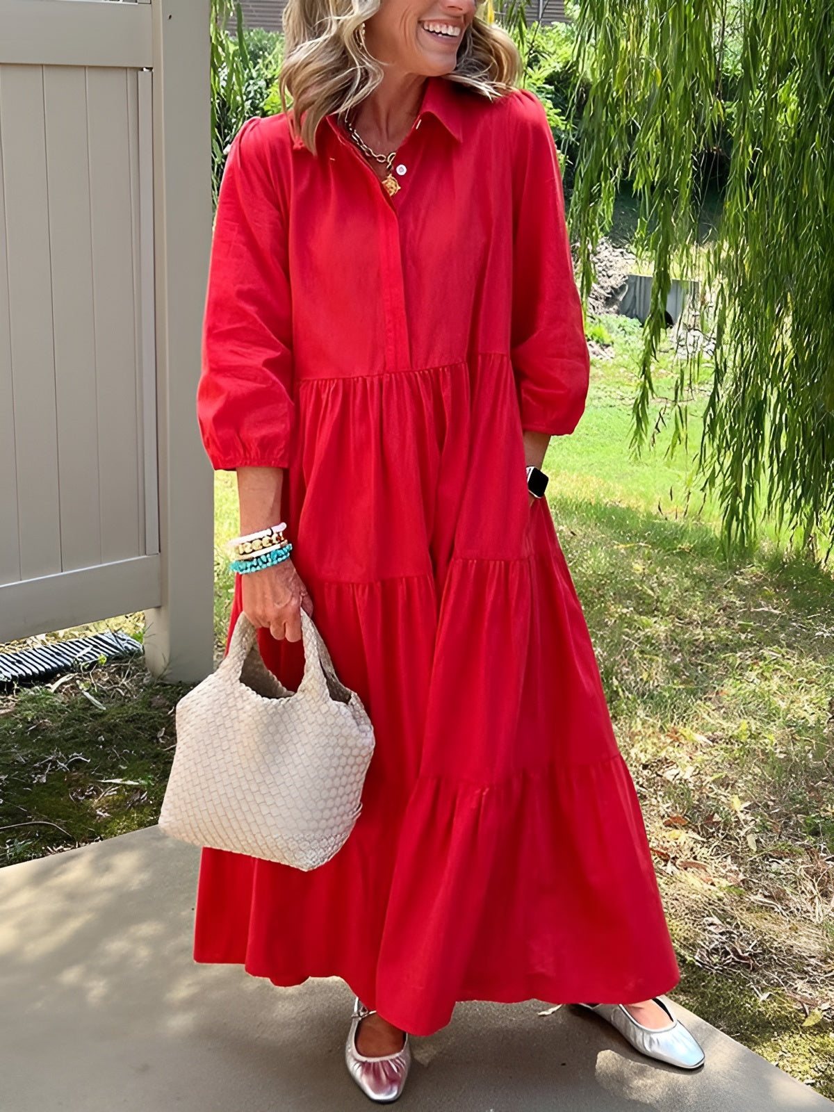Aline™ | Timeless Maxi Dress for Women