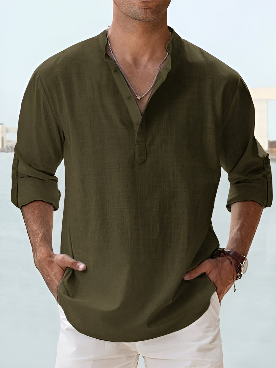 Axel™ | Relaxed Linen Shirt