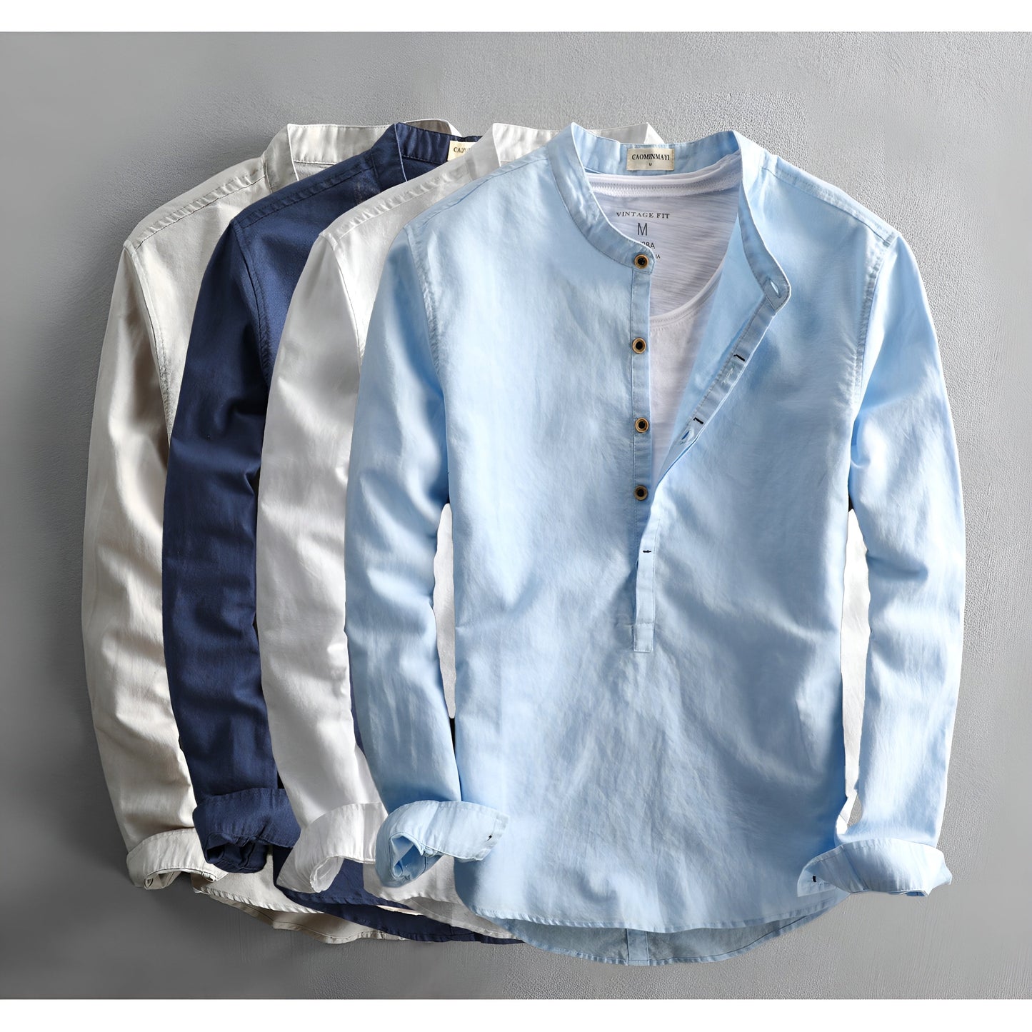 Noah™ | Breathable Linen Shirt for Summer