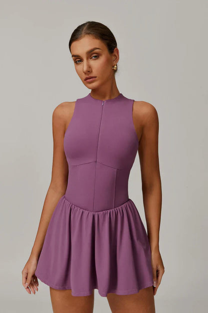 ORLA™ | PowerPlay Mini Dress – Mauve Movement