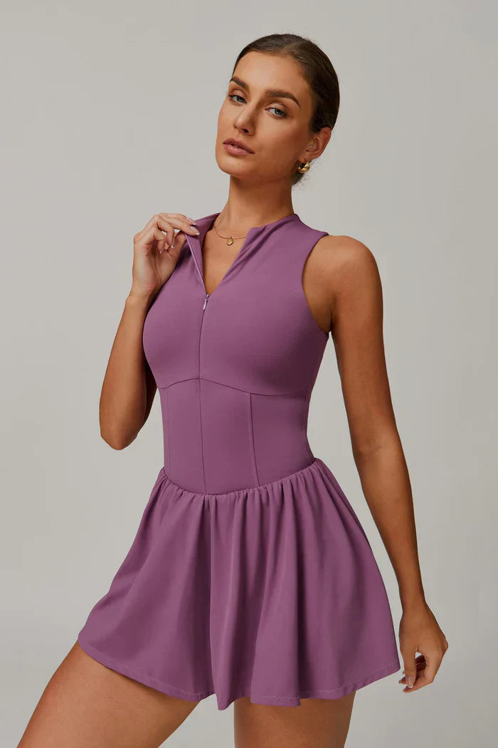 ORLA™ | PowerPlay Mini Dress – Mauve Movement